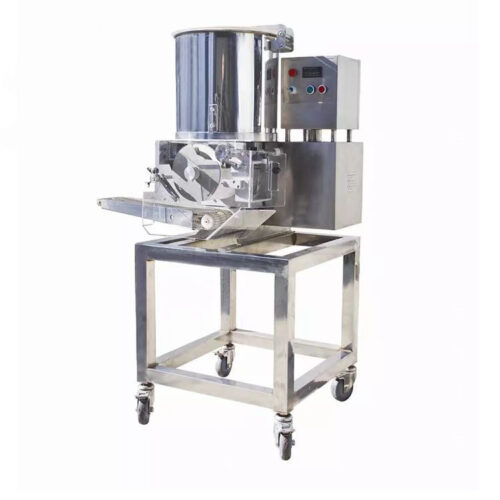 Fish-flavored shrimp cake sizing machine Potato cake forming machine Sizing and bran frying line